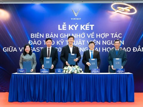 Vinfast hợp tác với 30 trường đại học, cao đẳng